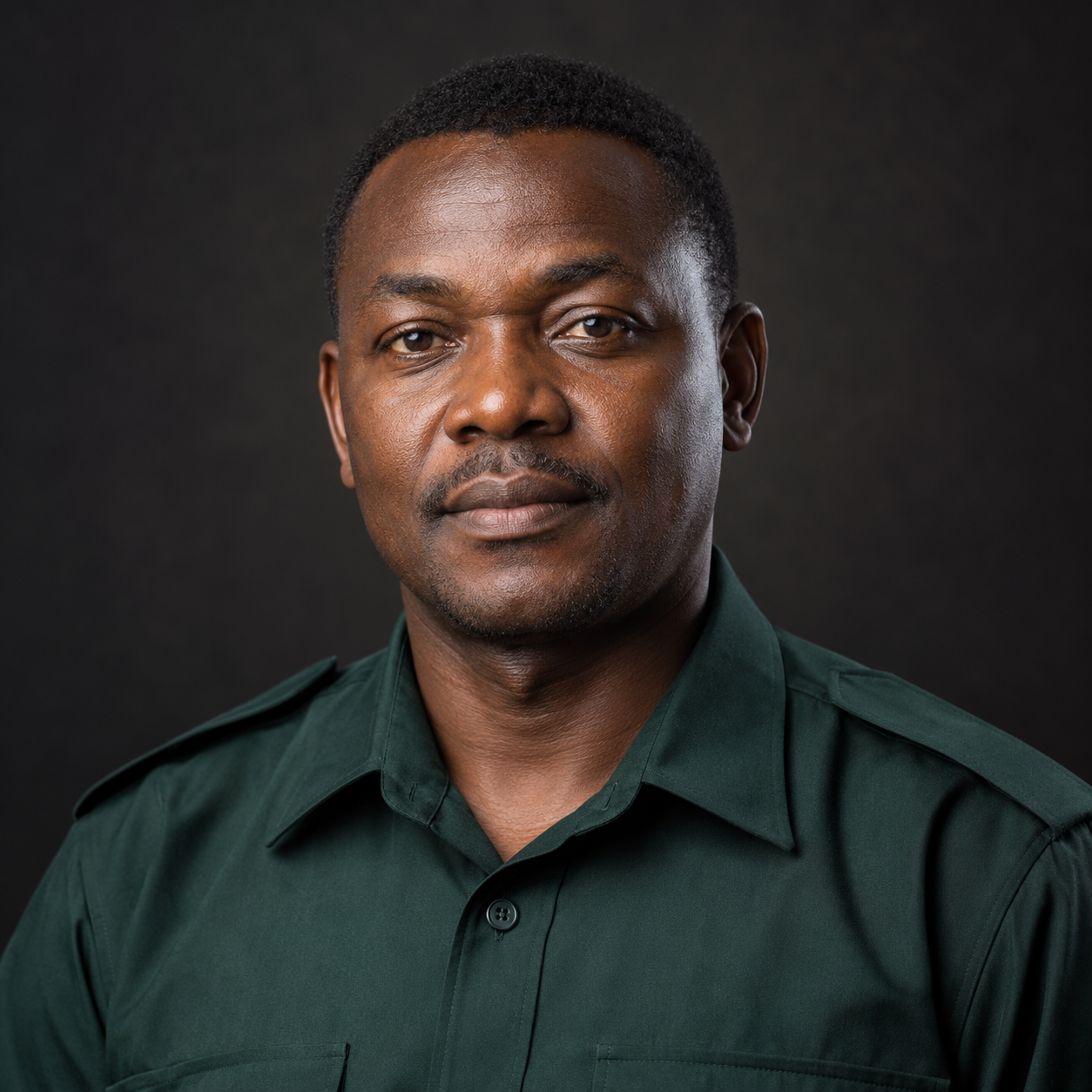 AI-generated fictional profile: Moses Okello